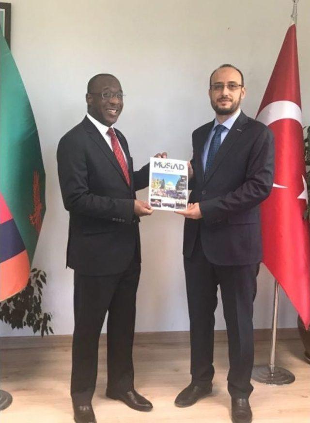 Müsiad Konya Şubesi’nden Afrika Büyükelçilere Ziyaret