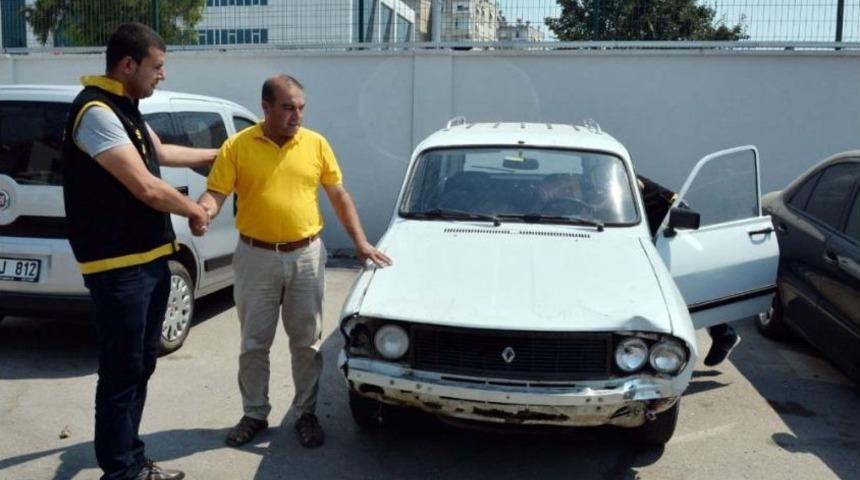 Otomobil Hırsızlarını 20 Liralık Yakıt Ele Verdi