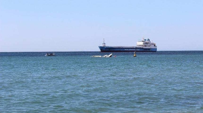Beylikd&uuml;z&uuml;&rsquo;nde Batan Teknedeki Can Pazarı Kamerada