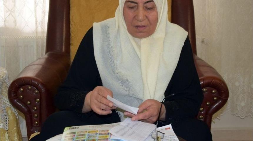 (&ouml;zel Haber) 73 Yaşında Okuma Yazma &Ouml;ğrenip Cumhurbaşkanına Teşekk&uuml;r Mektubu Yazdı