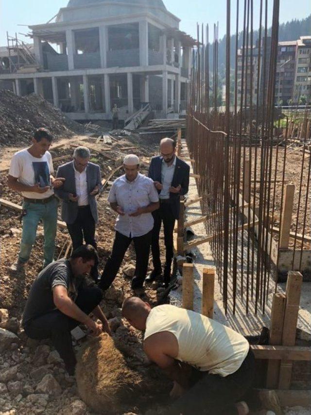 Kardeş Şehir Olova’da Ahi Evran-ı Veli Kırşehir Cami Yapımı Çalışmaları