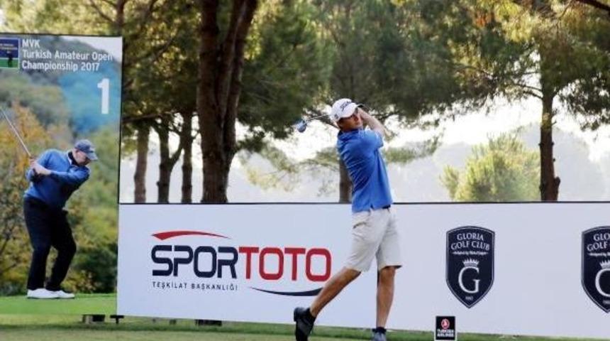 Mvk Uluslararası T&uuml;rkiye Amat&ouml;r A&ccedil;ık Golf Şampiyonası Ikinci Raundu Tamamlandı