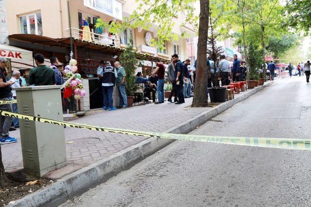 Husumetli Olduğu Şahsı Vurup, Olay Yerinde Polisi Bekledi