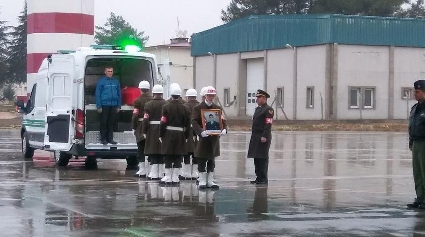 Zeytin Dalı Şehidi Memleketine Uğurlandı