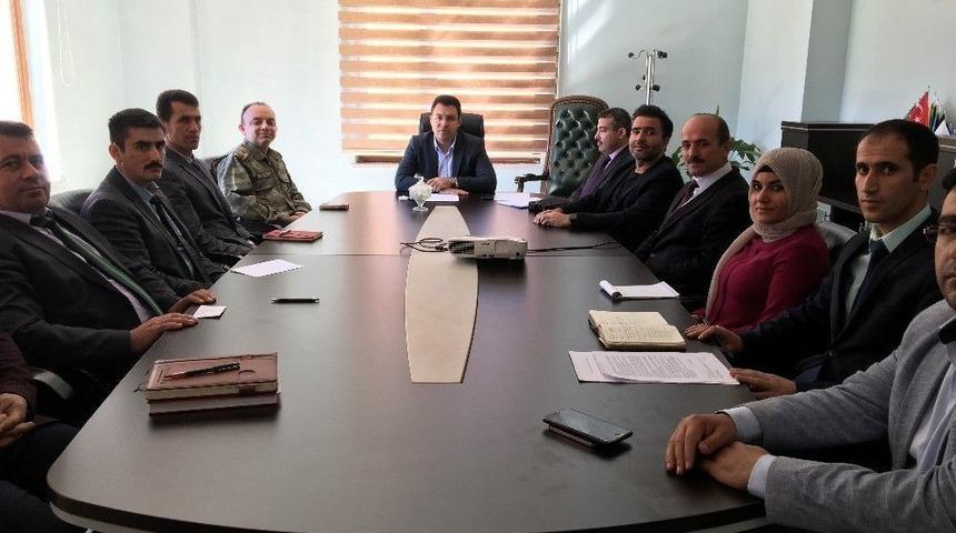 Bah&ccedil;esaray&rsquo;da İdare Şube Başkanları Toplantısı Yapıldı