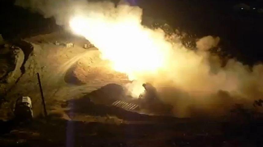 Ypg Hedefleri Roketatarlarla Vuruldu