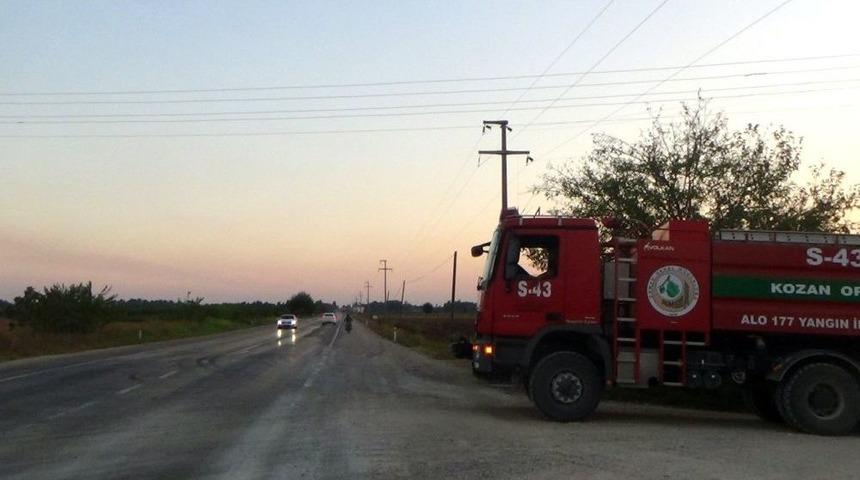 Anız Yangınında 400 Dönüm Ekili Alan Kül Oldu