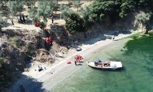 Bursa’da Kaçak Midyeciler Drone İle Yakalandı