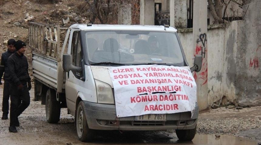Cizre&rsquo;de 6 Bin 750 Aileye K&ouml;m&uuml;r Yardımı