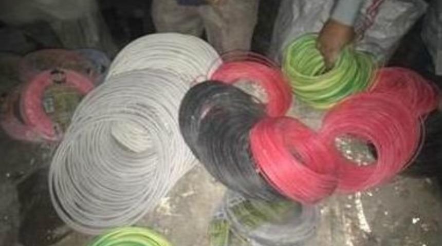 Yeşilyurt Mahallesinde Kablo Hırsızlığı