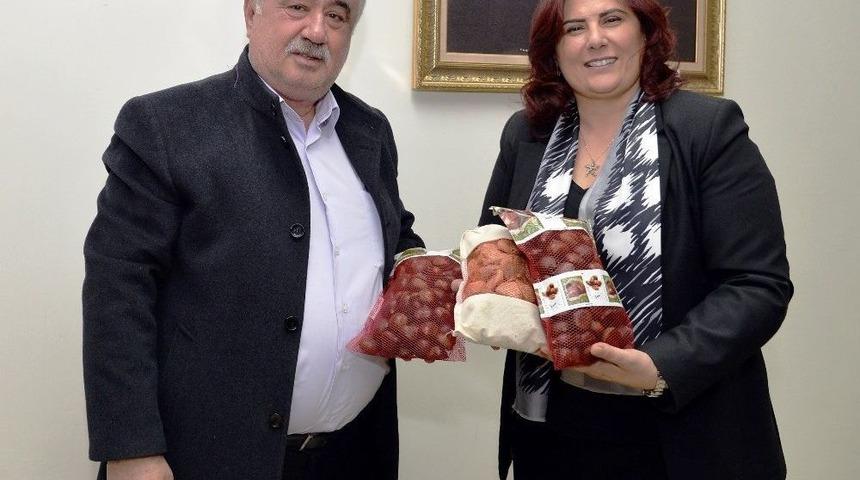 Ziraat Odası Başkanları &Ccedil;er&ccedil;ioğlu&rsquo;na Teşekk&uuml;r Etti