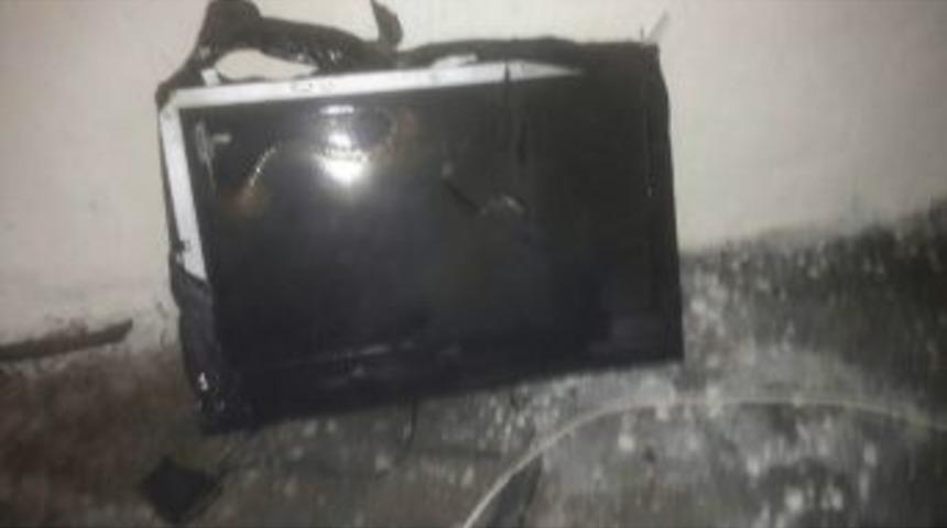 Midyat&rsquo;ta Ev Yangını