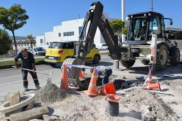 Bozüyük’te Alt Yapı Çalışmaları Devam Ediyor