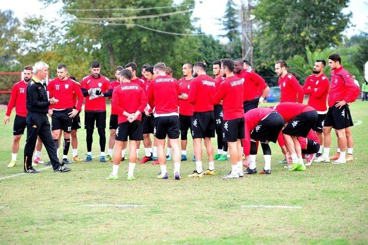 Samsunspor’da Futbolcular Umutlu G3