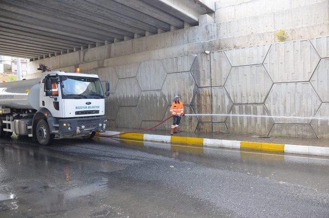 Çolak İbrahim Bey Caddesi’ndeki Kanal Temizliği Tamamlandı