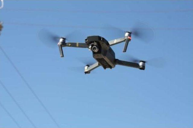 Jandarma, 'drone' Ile Tarlalarda Hintkeneviri Aradı