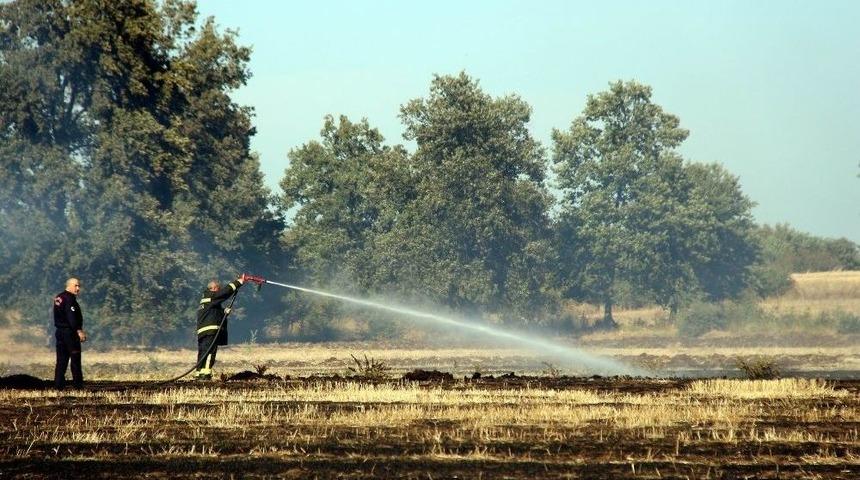Samsun&rsquo;da Anız Yangını