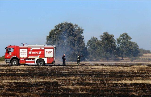 Samsun’da Anız Yangını