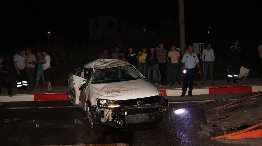 Çan’da Trafik Kazası: 1 Yaralı