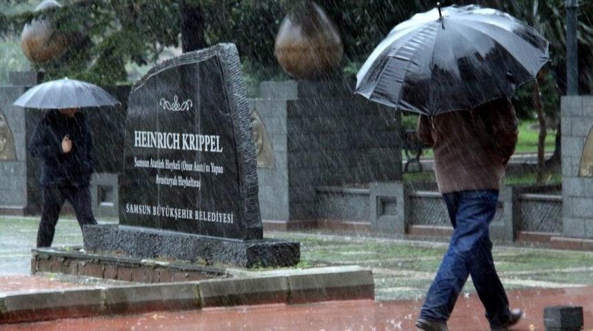 Samsun&rsquo;da Sağanak