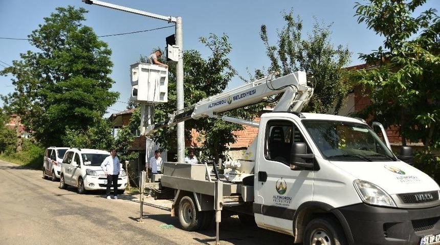 Altınordu&rsquo;da Mahallelere G&uuml;venlik Sistemi