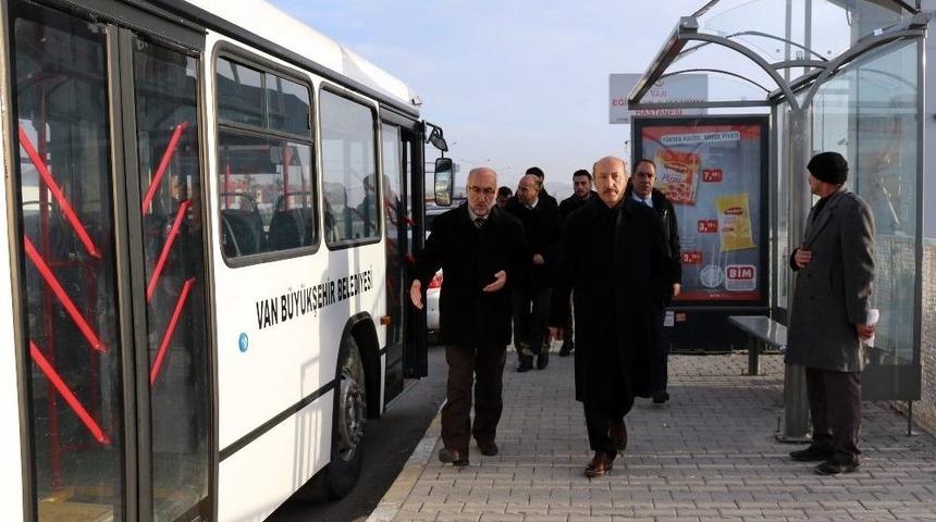 Genel Sekreter Yardımcısı Tamer, Yeni Yapılan Durakları İnceledi