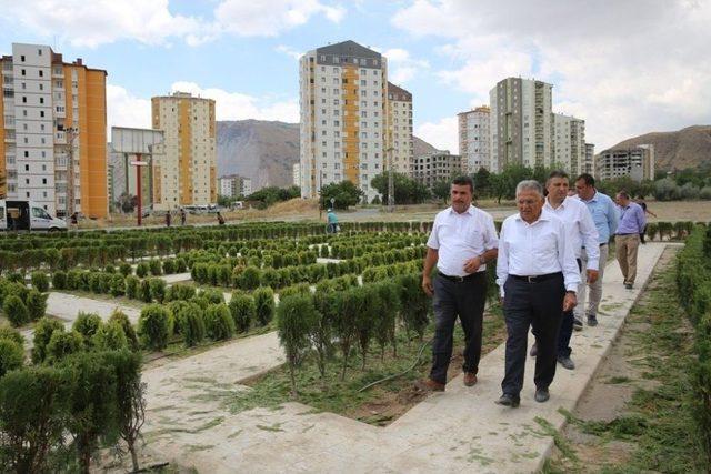 Başkan Büyükkılıç Labirent Parkı’nda