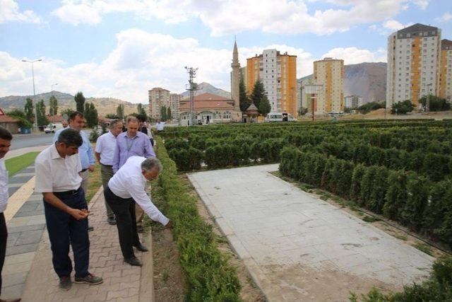 Başkan Büyükkılıç Labirent Parkı’nda