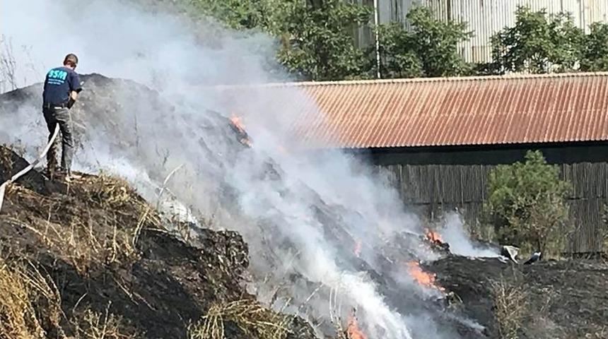 Kağıt Fabrikasında Yangın