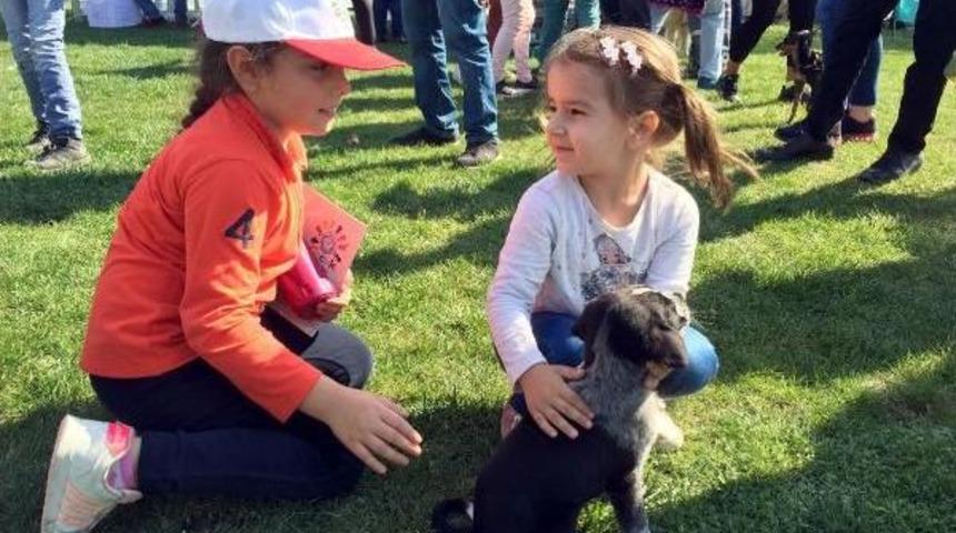 Tekirdağ'da &Ccedil;ocuklar I&ccedil;in 'mutlu Pati Şenliği' D&uuml;zenlendi