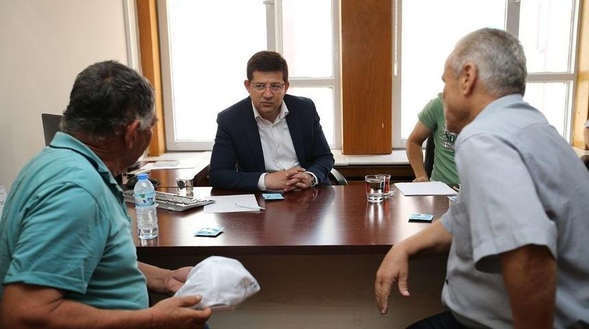 Başkan Subaşıoğlu Merkezefendilileri Dinlemeye Devam Ediyor