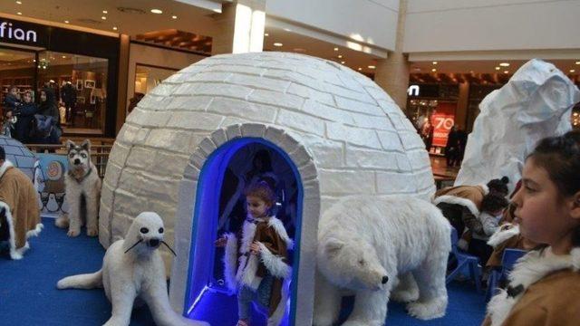 Şanlıurfalı Minikler Sömestr Tatilinde Eskimo Köyü İle Eğleniyor