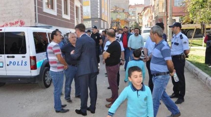 &Ccedil;ocuk Parkına Trafoya Mahalleli Direnişi