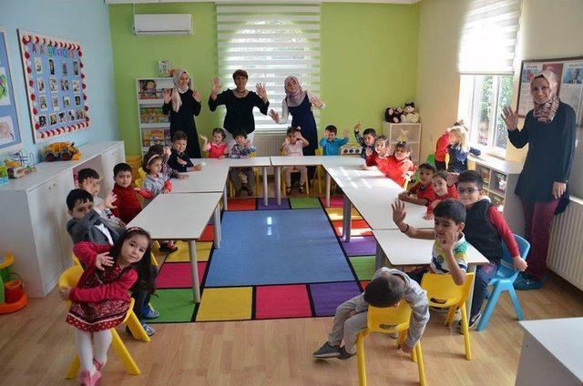 Müjgan-serkan Karagöz Anaokulu Törenle Açıldı