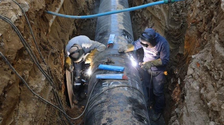 Fatsa&rsquo;da Ana Su Hattı Yenileniyor