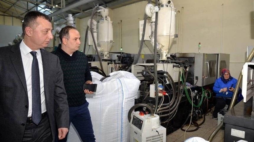 Vali B&uuml;y&uuml;kakın&rsquo;dan Sanayi Kuruluşlarına Ziyaret