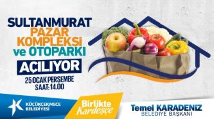 K&uuml;&ccedil;&uuml;k&ccedil;ekmeceliler İlk Kapalı Pazar Yerine Kavuşuyor