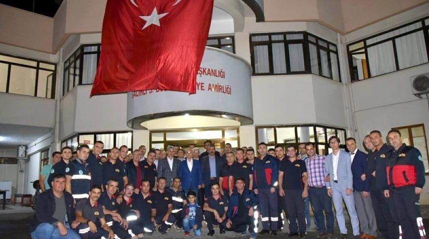 Başkan Kayda, Ateş Savaş&ccedil;ılarıyla Buluştu