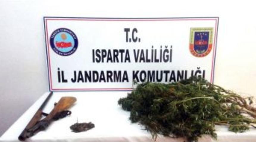 Isparta&rsquo;da Uyuşturucu Operasyonunda 2 G&ouml;zaltı