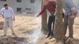 Topraktan Çıkan Dumanlar Tedirgin Etti