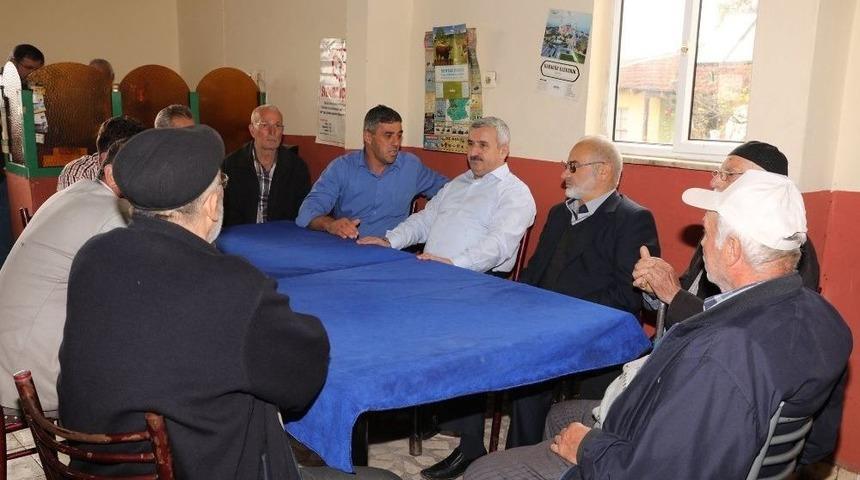 Başkan Baran K&ouml;ylerdeki Projeleri İnceledi