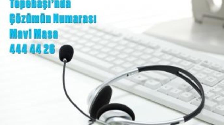 Tepebaşı Belediyesi&rsquo;nden &lsquo;mavi Masa&rsquo; Projesi