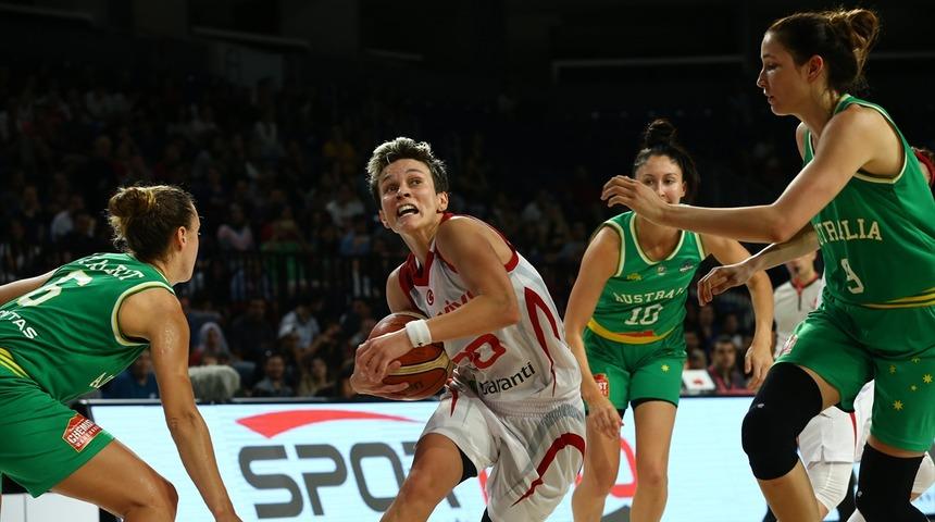 T&uuml;rkiye 56 - 73 Avustralya (Hazırlık ma&ccedil;ı)