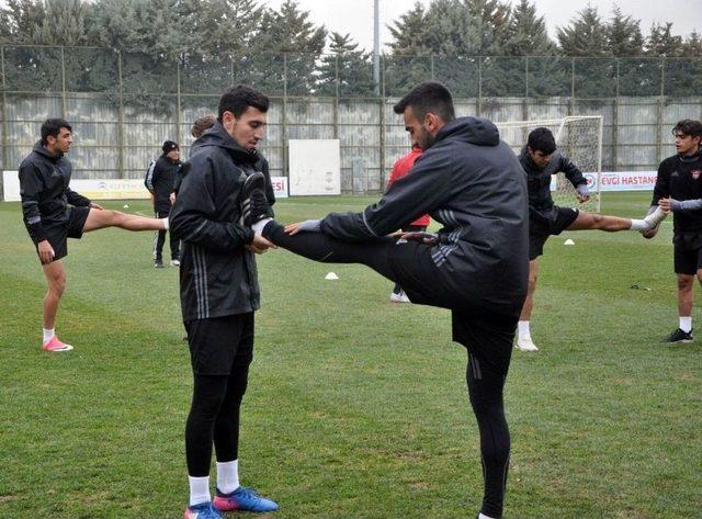 Gaziantepspor’da, Gazişehir Gaziantep Maçı Hazırlıkları Başladı