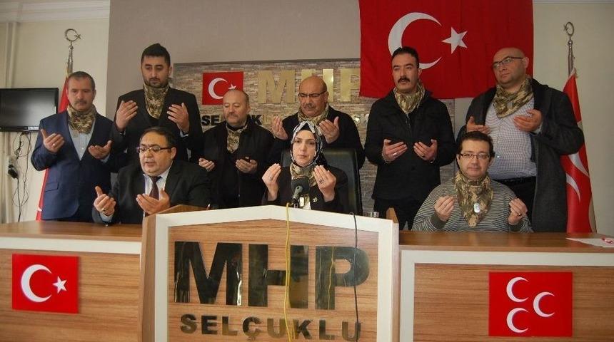Mhp Sel&ccedil;uklu İl&ccedil;e Başkanı G&uuml;zide &Ccedil;ipan: &rdquo;mutlak Zafere Olan İnancımız İmanımız Gereğidir&rdquo;