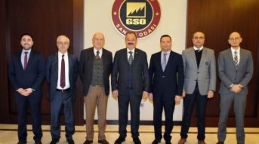 Eski Bakan Akarcalı&rsquo;dan Gso&rsquo;ya Ziyaret