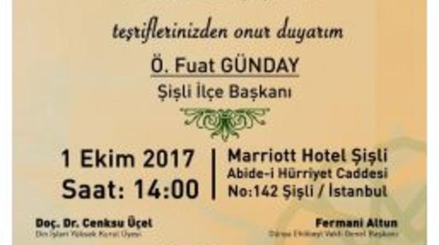 Ak Parti Şişli İl&ccedil;e Başkanlığı, Ehlibeyt Sevgisini Anlatacak