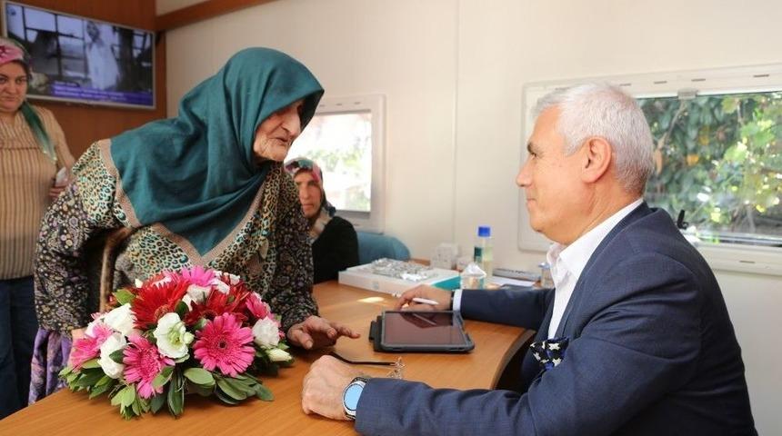 Kuru&ccedil;eşme Sakinlerinden Bozbey&rsquo;e Teşekk&uuml;r
