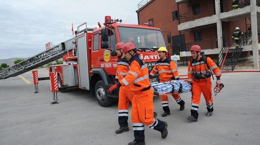 İtfaiye Teşkilatı Konya Genelinde 110 Merkezde Hizmet Veriyor