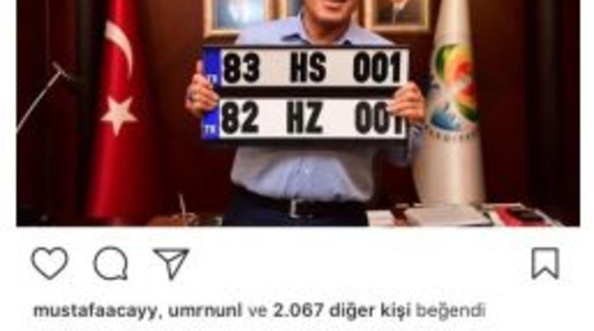 Bah&ccedil;eli, &ldquo;82 Kerk&uuml;k, 83 Musul&rdquo; Dedi, Mhp&rsquo;li Belediye Başkanı Plaka Hazırladı